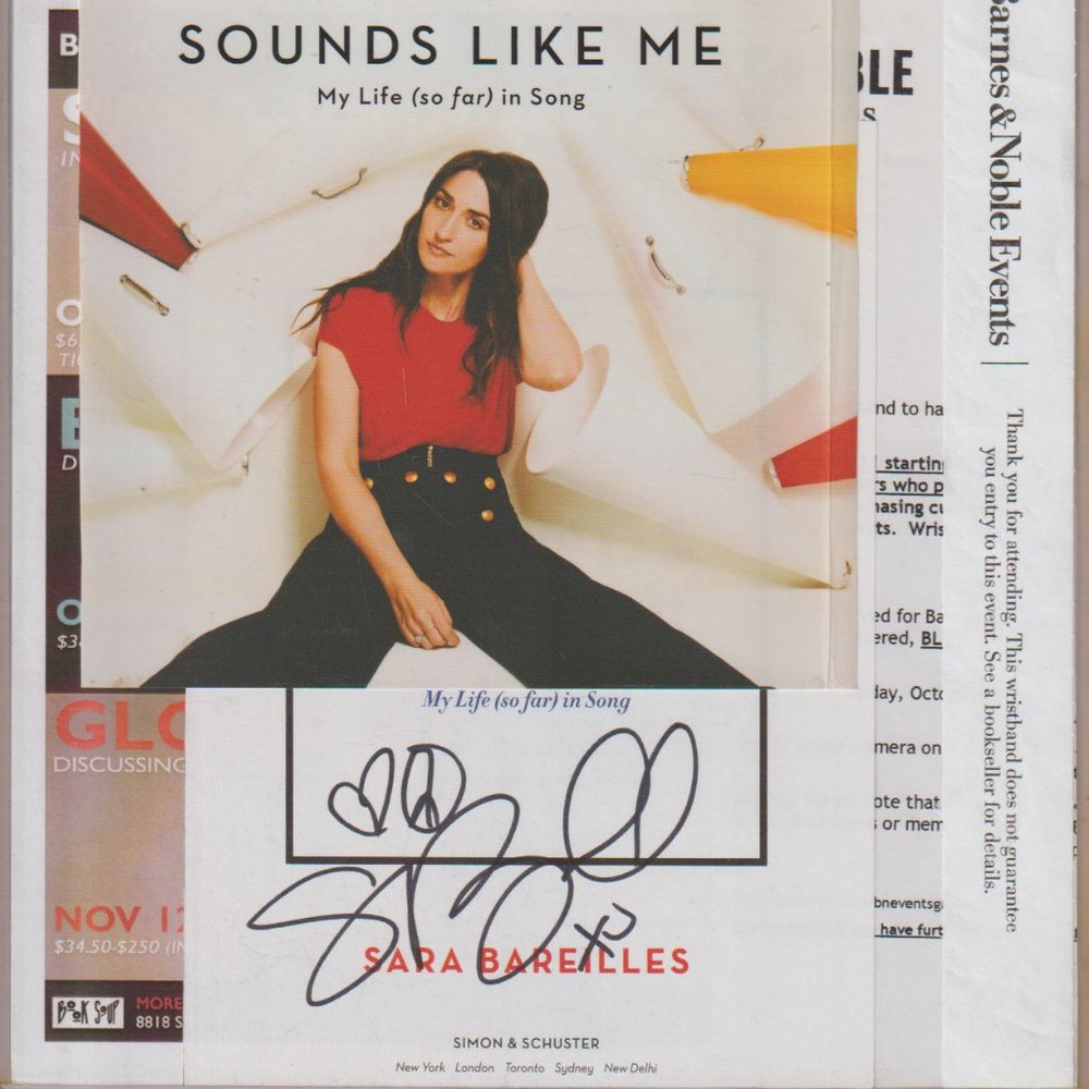 Sara Bareilles Autograph
